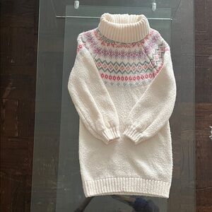 Janie and Jack Girls Turtleneck Sweater Dress